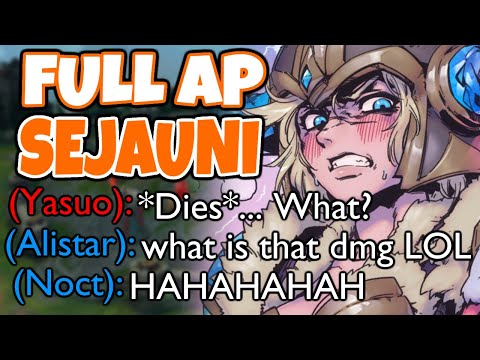 I tried to CARRY DIAMOND with FULL AP SEJUANI MID, and I POPPED OFF HARD | 11.14 - League of Legends