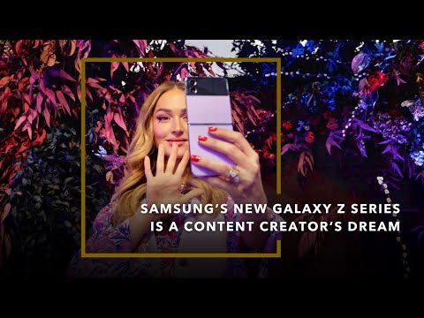 Samsung’s new Galaxy Z Series is a content creator’s dream