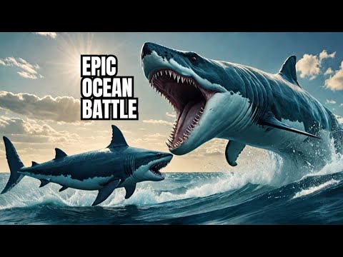 Megalodon contro Mosasaurus: la resa dei conti definitiva