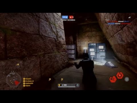 ISB Agent gameplay [Kicking the wisties out of some Ewoks!]