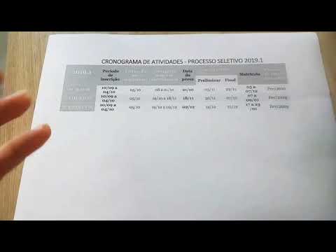 Processo Seletivo IFS 2018/2019 - tudo que você precisa saber!