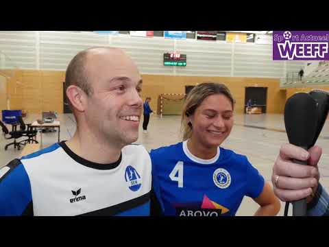 2019-01-12 Zaalhandbal, SEW2-Tukkers, interviews