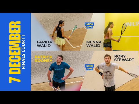 FINALS | UNILIFT MADEIRA INTERNATIONAL SQUASH TOURNAMENT 2025 | DAY 5 | COURT 1