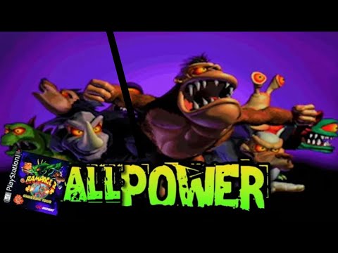 RAMPAGE 2 UNIVERSAL TOUR | ALL DESTROYER !! PS1 VIDEOGAME