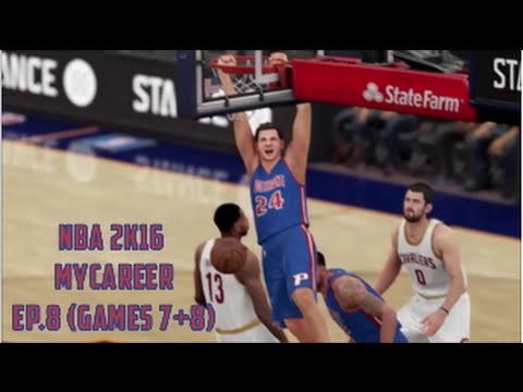 [PS4] NBA 2K16 MyCareer Ep.8 (Games 7+8) [1080P HD]