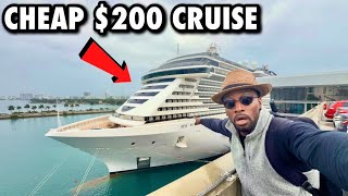 I Took A Cheap $200 Cruise