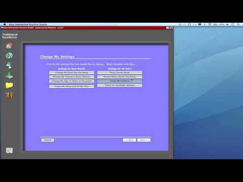 The Interactive Practice Studio Settings Icon