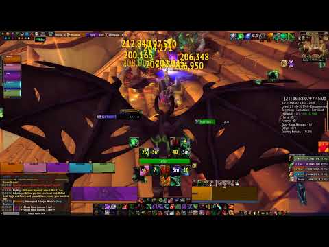 Halls of Valor Mythic 21+ Havoc Demon Hunter PoV
