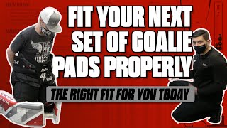 How to Fit Your Goalie Pads Properly