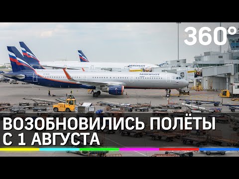 Из Москвы можно улететь в Лондон, Стамбул и Анкару уже с 1 августа