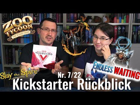 Kickstarter Rückblick Nr. 7/22 - ISS Vanguard, Endless Winter, Darkest Dungeon, Federation uvm