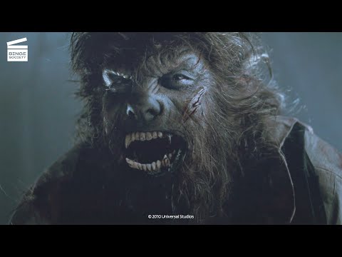 The Wolfman (2010) - The Wolfman Chases Down Gwen