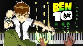 Ben 10 - Opening Theme - Piano tutorial