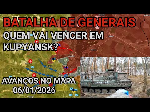 SYRSKYI x GERASIMOV: QUEM vai VENCER a BATALHA por KUPYANSK? | ANÁLISE GEOP 06/01/2026