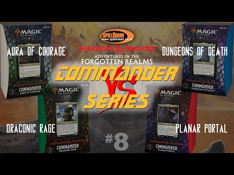 SpielRaum Commander Series 8 - Dungeons & Dragons: Adventures in the Forgotten Realms CMD Decks