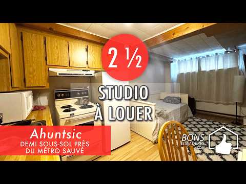 Appartement à louer - Visite virtuelle - Apartment Tour - Ahuntsic 2 1/2