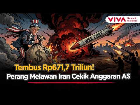 AS Boncos, Perang Melawan Iran Habiskan Anggaran Rp671 Triliun | Viva News Daily
