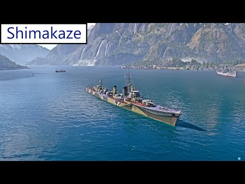 World of Warships Shimakaze Kapitäns Guide und Skills German/Deutsch