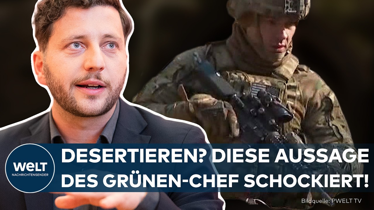 FELIX BANASZAK: Eklat! Ein AfD-Verteidigungsminister? Der Grünen-Chef empfiehlt zu desertieren