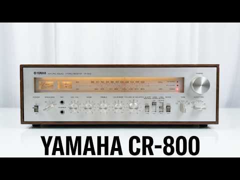 🎵 Yamaha CR-800 Natural Sound Stereo Receiver – Serviced, Cleaned & Tested – Wood Case image 14