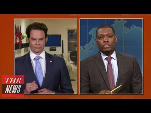 Bill Hader Portrays Anthony Scaramucci on 'SNL: Weekend Update Summer Edition' | THR News