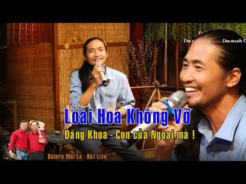 Loài Hoa Không Vỡ | Đăng Khoa chỉ là giao lưu thôi Bolero Mái Lá hát live