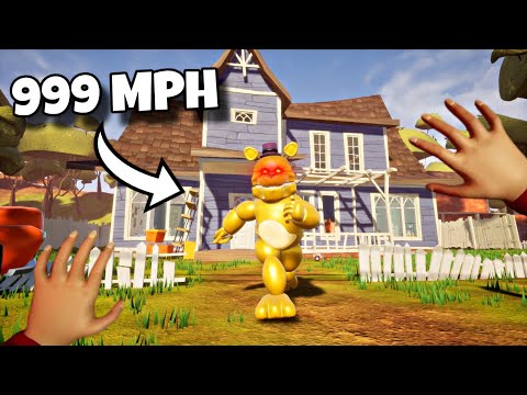 I Added FAST FREDBEAR To Hello Neighbor