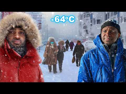 The Nigerian Living in the COLDEST TOWN on Earth (−64°C,−84°F) Yakutsk, Yakutia