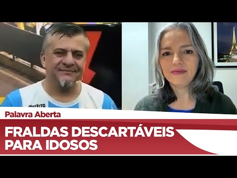 Boca Aberta defende acesso gratuito a fraldas descartáveis para idosos - 25/06/21