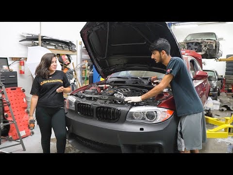 BMW 135i TRACK BUILD HAS BEGUN