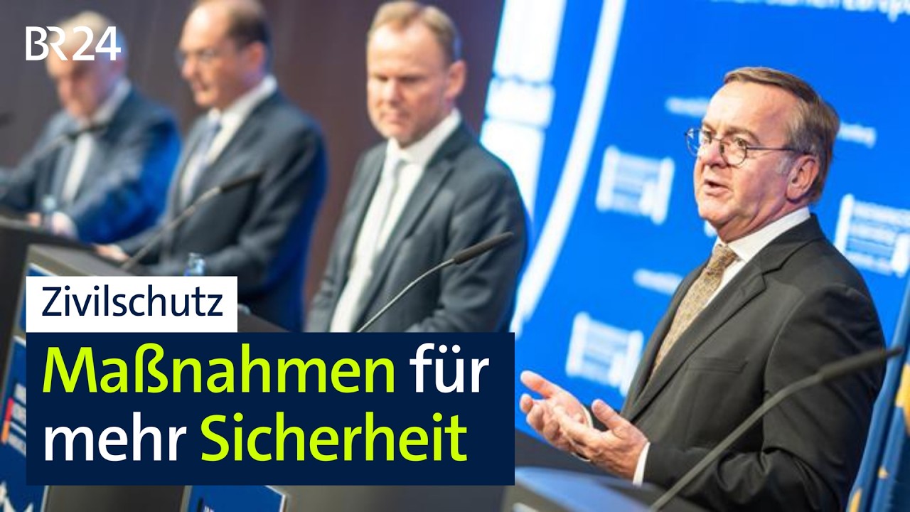 Zivilschutz: Maßnahmenpaket für mehr Sicherheit | BR24