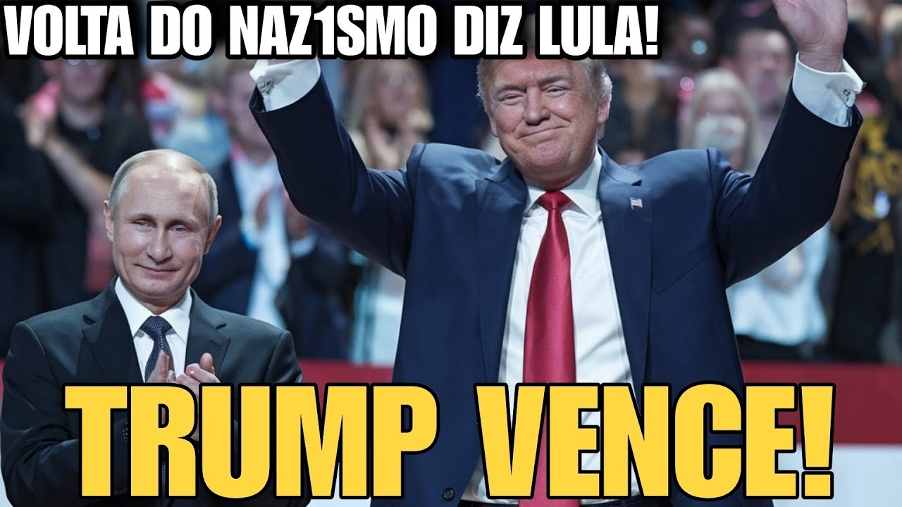 TRUMP ATROPELA:  E AGORA LULA? PUTIN DIZ ESTAR PRONTO PARA ENCERRAR GUERRA NA UCRÂNIA