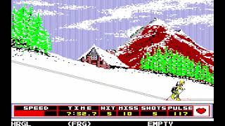 Winter Games (ウインターゲームズ) for the NEC PC-88