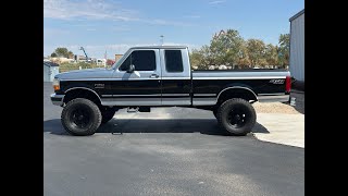 Video Thumbnail for 1996 Ford F250 4x4 SuperCab Super Duty