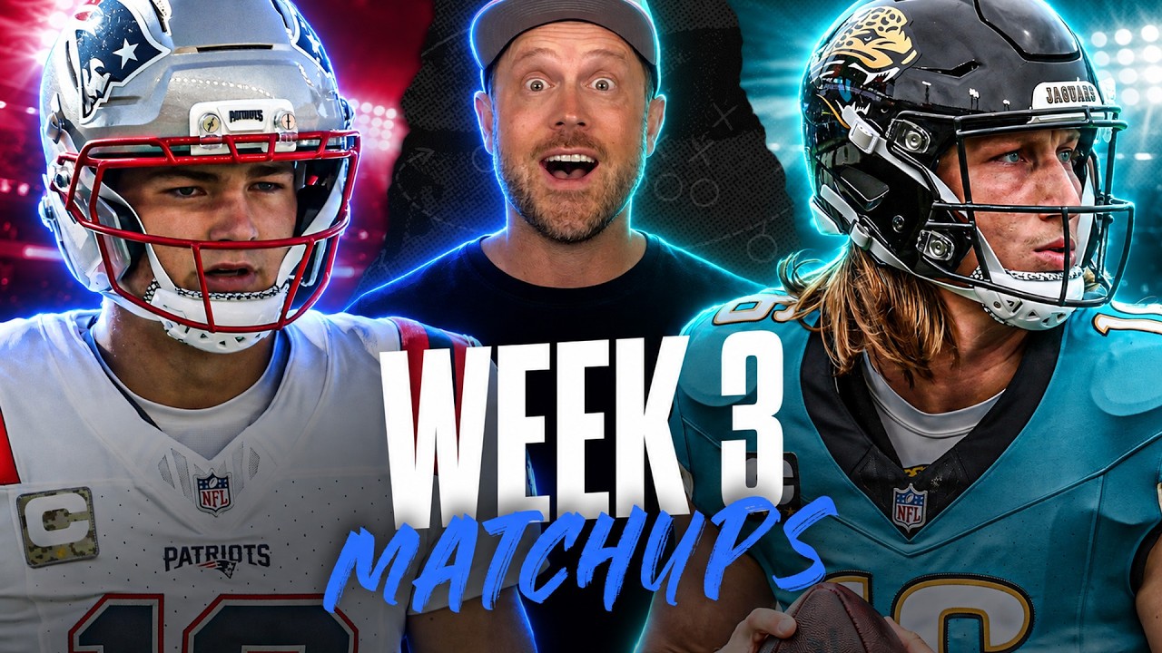 Week 3 Matchups + Packers in Peril, Wheel of Shame!