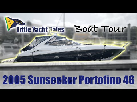 SOLD!!! 2005 Sunseeker Portofino 46 [BOAT TOUR] - Little Yacht Sales