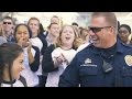 Massive Mob Overwhelms School S Favorite Police Officer