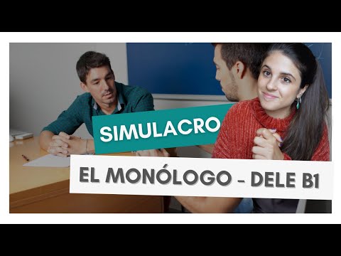 Ejemplo de tarea 1 - PRUEBA ORAL DELE B1