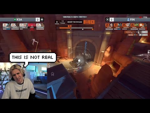 xQc witnesses a "C9" at The Overwatch World Cup