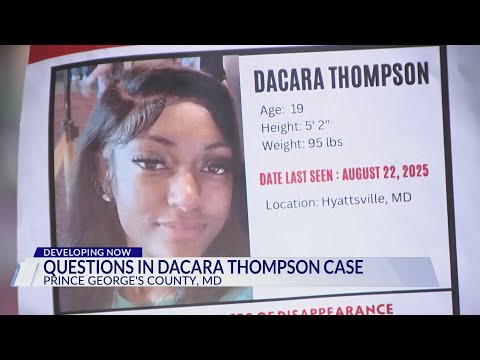 More questions in Dacara Thompson case