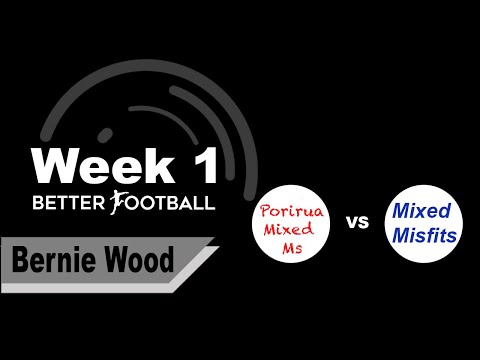 Mixed Misfits vs Porirua Mixed Ms - W1/Mixed/Bernie Wood