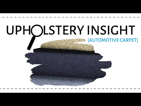 Upholstery Insight: Automotive Carpet