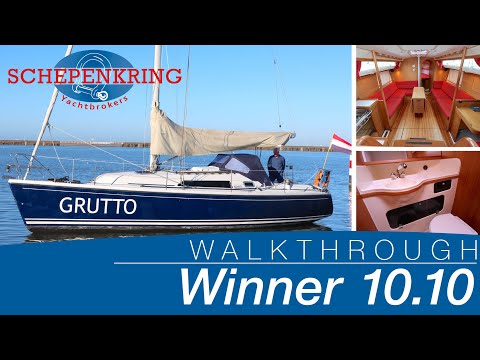 Winner 10 10 for sale | Yacht Walkthrough | @ Schepenkring Lelystad | 4K