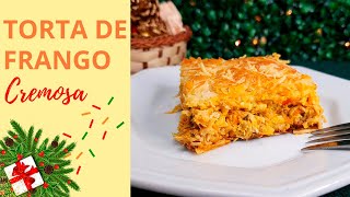 Torta de Frango Cremosa de Liquidificador | timo Faa e Venda e Para Voc Fazer no Natal #09