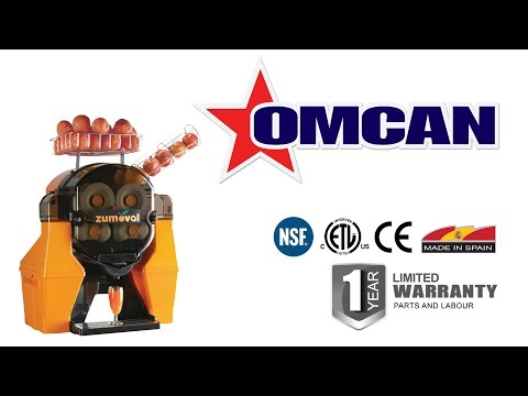 Video thumbnail for Zumoval Big Basic Juice Extractor With Self-Cleaning System, 28 Fruits per Minute | Trento