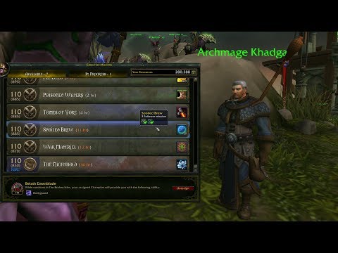 World of Warcraft Championing Our Cause Legionfall Campaign Quest Guide