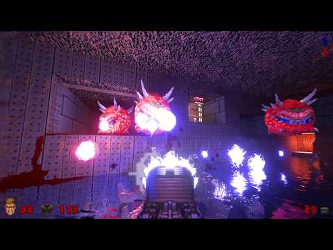 DOOM II: Ray Traced with voxels!!! GZDoom-RT gameplay