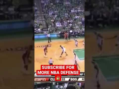 Kevin Garnett CLAMPS LEBRON JAMES🔒#nba #kevingarnett #lebronjames #shorts #shortvideo