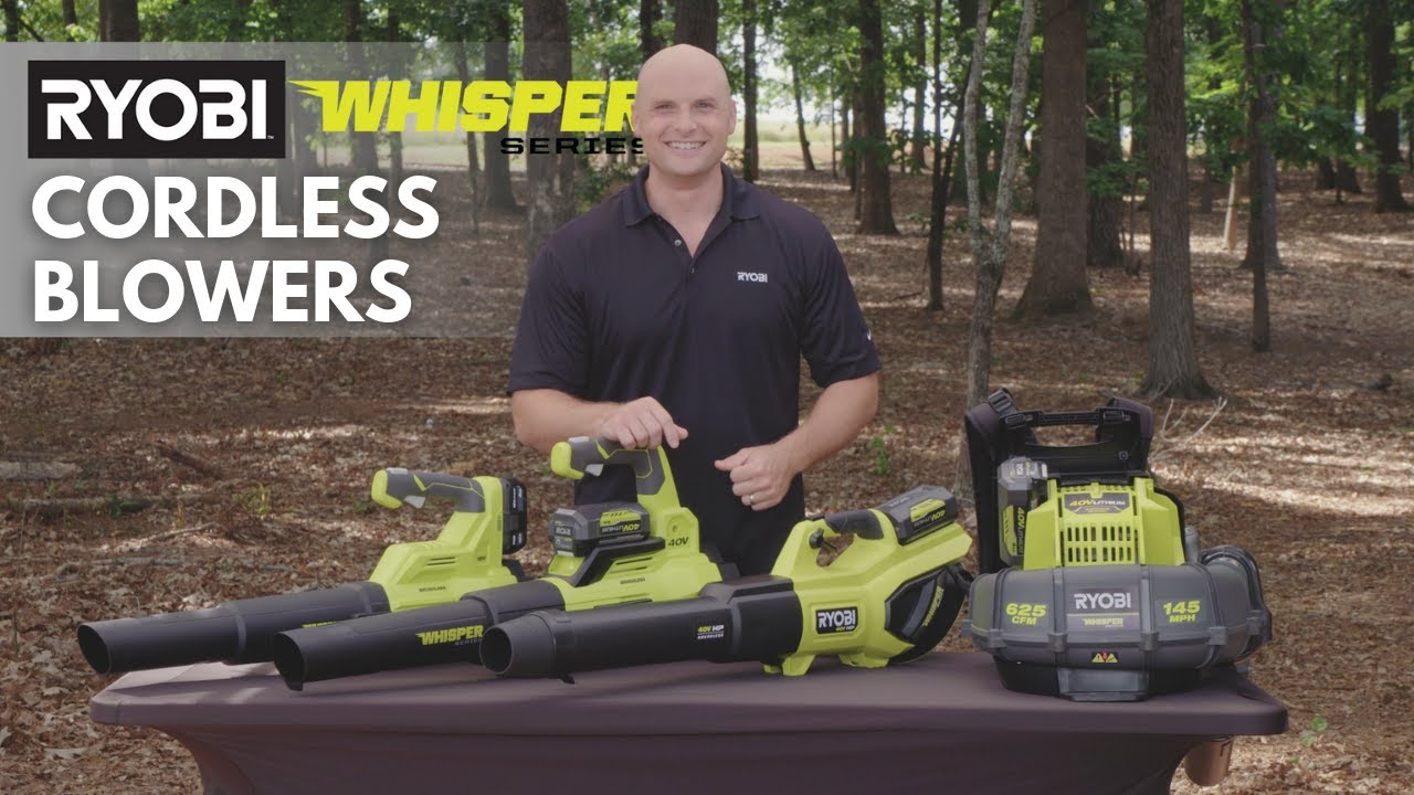 Whisper Series Blowers | RYOBI Tuesday Tips