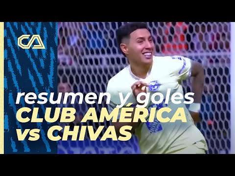 Resumen y goles | Chivas 2-4 América | Clausura 2023 | Jornada 12